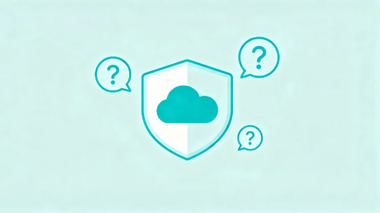 WgetCloud 品牌插画:云与线路的矢量意象,第三方整理页配图